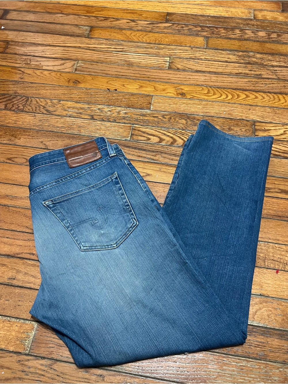 AG Adriano Goldschmied Men's the graduate Jeans size 34x30 blue